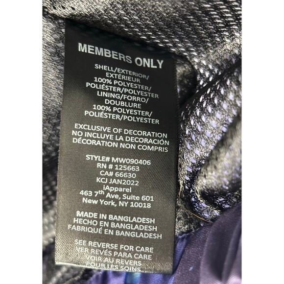 Members Only Space Jam Tune Squad Bugs Bunny Hooded Windbreaker Jacket Large - Picture 11 of 13